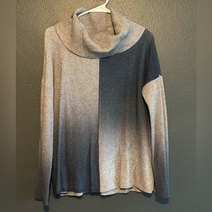 Charlie Ombré Cowl Neck Sweater
